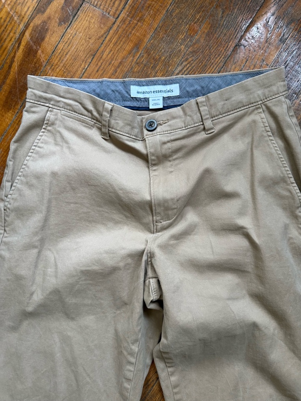 Amazon Essentials Men’s Chino Pants in Khaki Tan